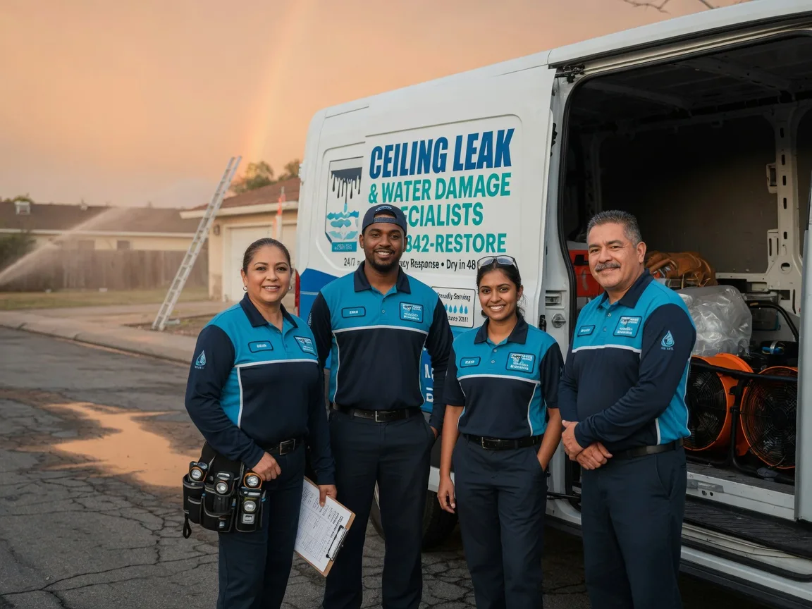 Ceiling Leak Cleanup company in Brookside, NJ